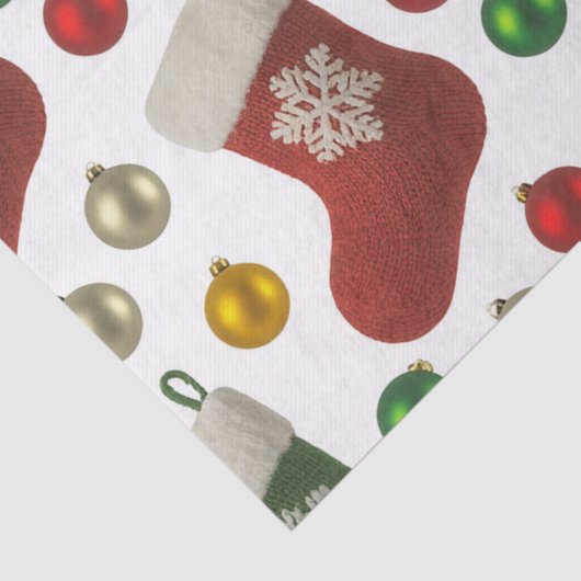 Santas Stocking Seidenpapier (Detail)