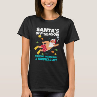 Santa's T-Shirt für die Nebensaison – Unartig