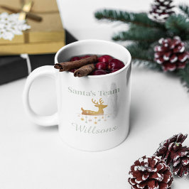 Santas Team | Passende Familien-Weihnachten Kaffeetasse