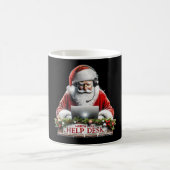 Santas Tech-Support Santas Hilfe am Nordpol Chris Kaffeetasse (Mittel)