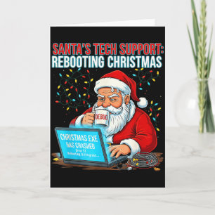 Santa's Tech-Support_ Weihnachten neu starten Lust Karte