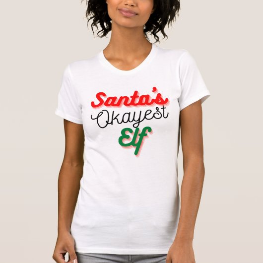 Santa's Tokest Elf | Funny Christmas T - Shirt (Vorderseite)