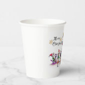 Santa's Toy Workshop Papier-Tasse Pappbecher (Rechts)