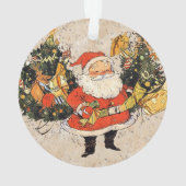 Santa's Trees - Weihnachten Ornament (Rückseite)