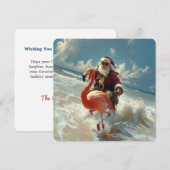 Santas tropischer Weihnachtsausflug (Vorne/Hinten)