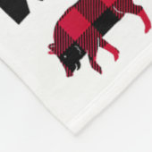 Santa's Watching My Aim - Boar Hog Hunting 1  Fleecedecke (Ecke)