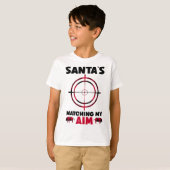 Santa's Watching My Aim - Boar Hog Hunting 1  T-Shirt (Vorne ganz)
