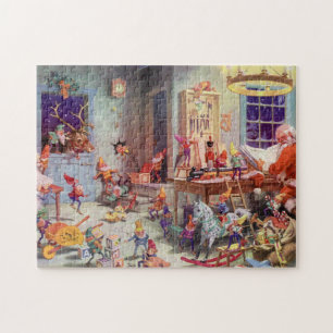 Santas Werkstatt Puzzle