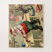 Santa's Workshop Big Piece Jigsaw Puzzle (Vertikal)