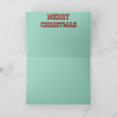 Santa's Workshop Christmas Card Karte (Innenseite)