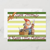 Santa's Workshop Elfs ~ Toolbox Elf ~ Weihnachten  (Vorne/Hinten)