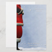 Santa's Workshop, Nordpol Briefpapier (Vorne/Hinten)