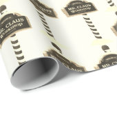 Santa's Workshop Nordpol Geschenkpapier (Rolleneckpunkt)