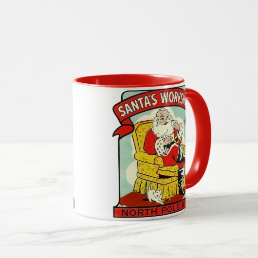 Santa's Workshop North Pole N.Y. - Tasse (VorderseiteRechts)