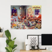 Santas Workshop Poster (Heimbüro)