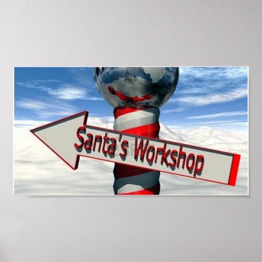santa's workshop poster (Vorne)