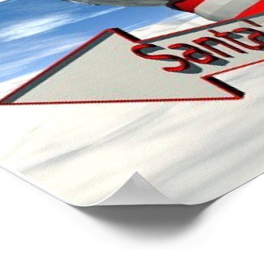 santa's workshop poster (Ecke)