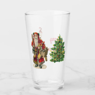 Santas Ye Old Christmas Pint Glass - Nostalgisch Glas