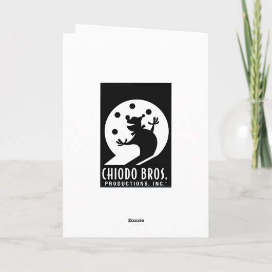 SANTASAURUS Karte (Rückseite)