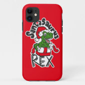 Santasaurus Rex Case-Mate iPhone Hülle (Rückseite)