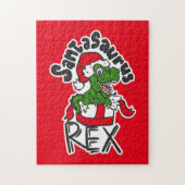 Santasaurus Rex Puzzle (Vertikal)