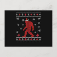 Santasquatch Bigfoot Santa Claus Sasquatch