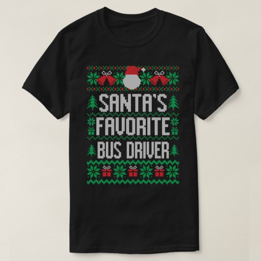 Santax27s Favoritenbusfahrer 1 T-Shirt (Design vorne)
