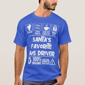 Santax27s Favoritenbusfahrer Weihnachten HO HO T-Shirt