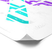 Santazilla Japanese Monster Kaiju Christmas Party Poster (Ecke)