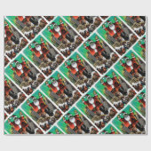 Santazilla Wrapping Geschenkpapier (Flach)