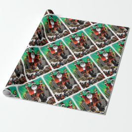 Santazilla Wrapping Geschenkpapier