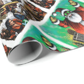 Santazilla Wrapping Geschenkpapier (Rolleneckpunkt)