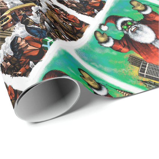 Santazilla Wrapping Geschenkpapier (Rolleneckpunkt)