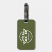 Santee River South Carolina Kayaking Gepäckanhänger (Rückseite vertikal)