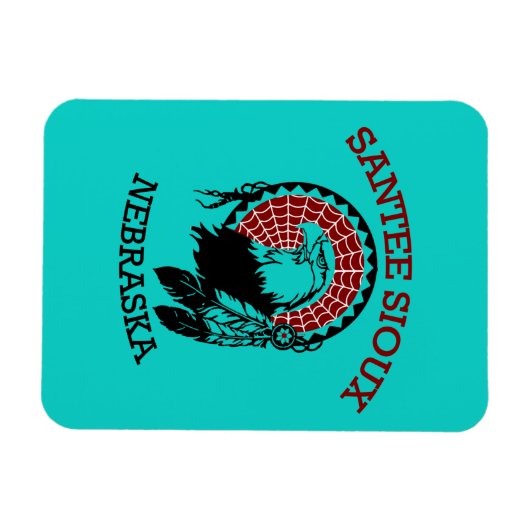 Santee Sioux Flexible Magnet (Horizontal)