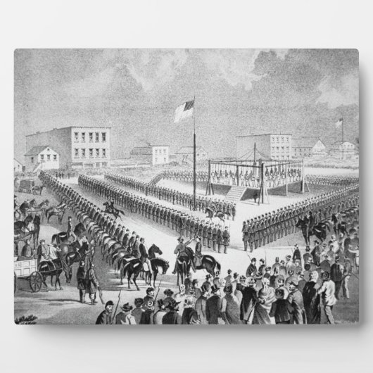 Santee Sioux Urising, Mankato, Minnesota, 186 Fotoplatte (Vorderseite)