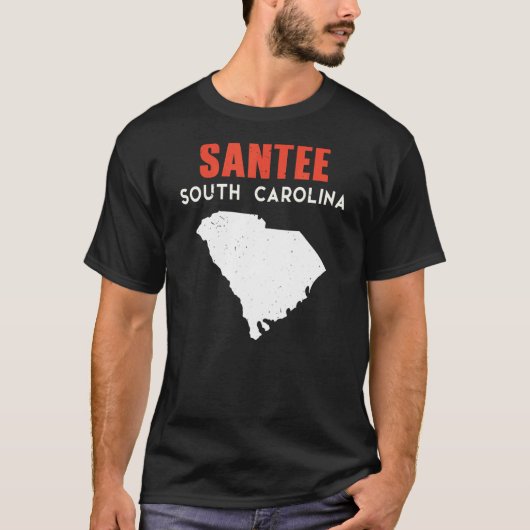 Santee South Carolina USA State America Travel T-Shirt (Vorderseite)