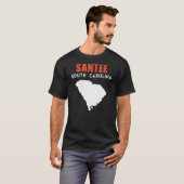 Santee South Carolina USA State America Travel T-Shirt (Vorne ganz)