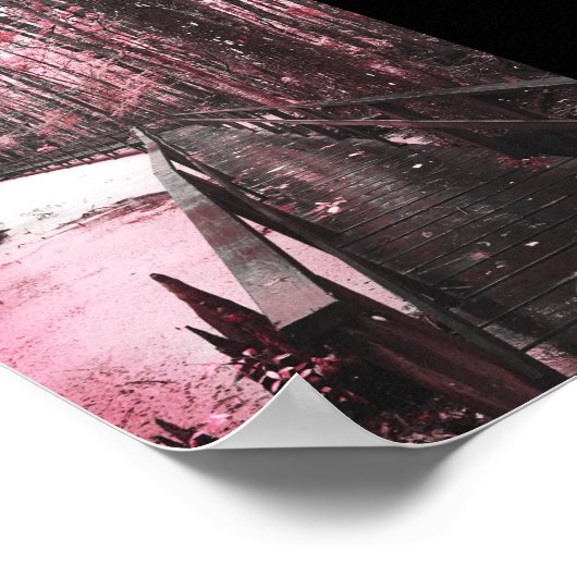 Santee-Sumpflandschaft Poster (Ecke)