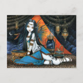 Santha Celestial Stammestümer Fairy Angel Poscard Postkarte (Vorderseite)