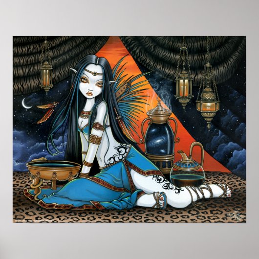 Santha Celestial Tribal Sage Fairy Angel Poster (Vorne)