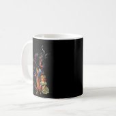 Santi Claus Tees Greetings From Ss Vom Krampus  Kaffeetasse (Vorderseite Links)
