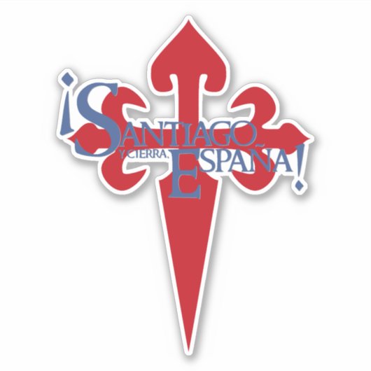 Santiago Aufkleber (Vorderseite)