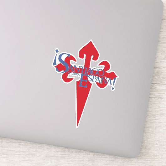 Santiago Aufkleber (Detail)