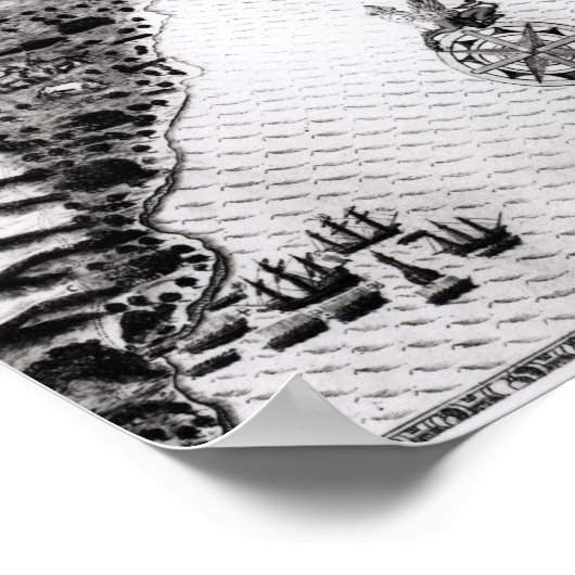 Santiago, Cape Verde, 1589 2 Poster (Ecke)