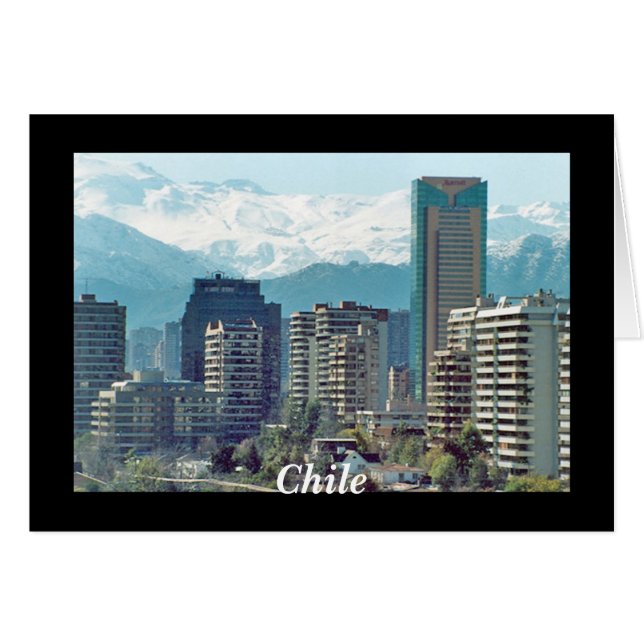 Santiago, Chile (Vorderseite (Horizontal))