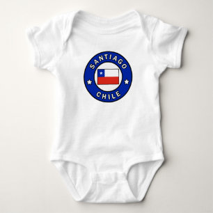 Santiago Chile Baby Strampler