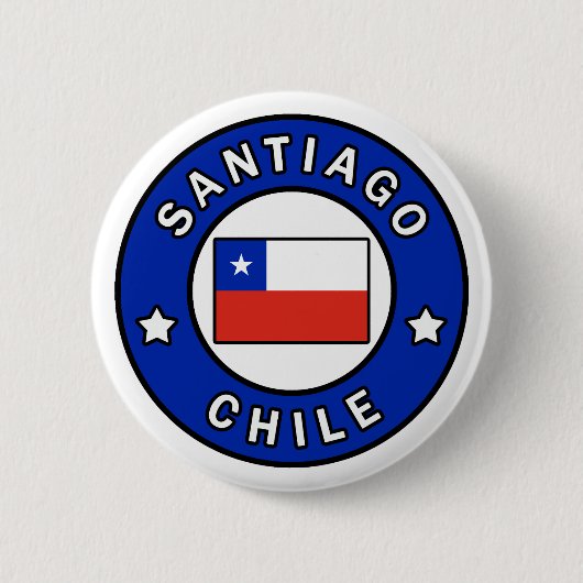 Santiago Chile Button (Vorderseite)