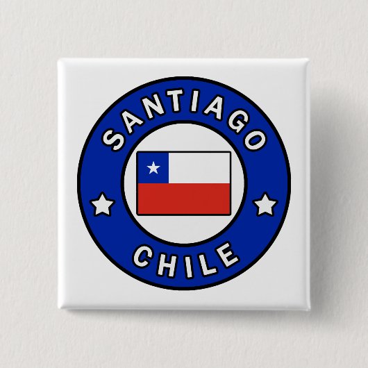Santiago Chile Button (Vorderseite)