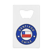 Santiago Chile Geldbeutel Flaschenöffner (Vorderseite)